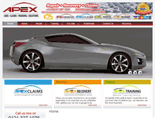 Tablet Screenshot of apexmotor.co.uk